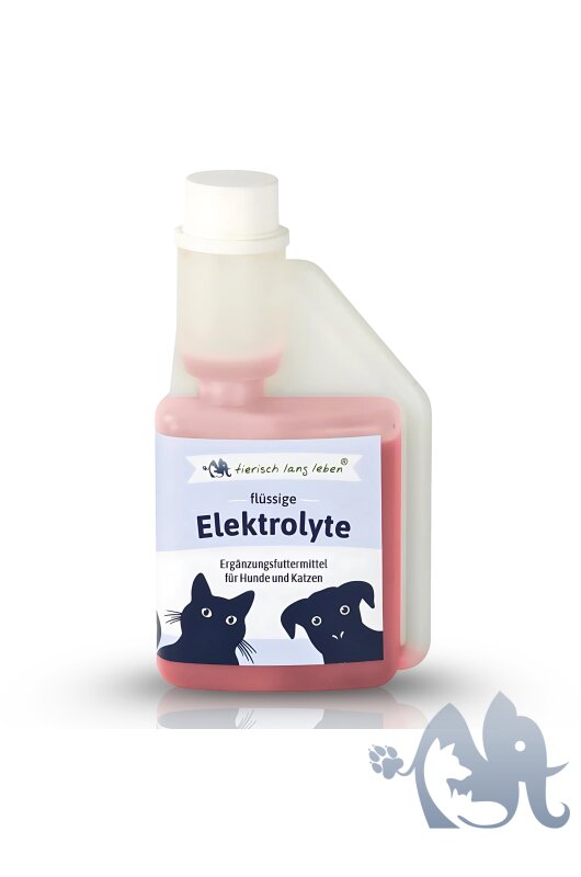 Flüssige Elektrolyte | 250 ml | für Hund & Katze | tierisch lang lebe ...