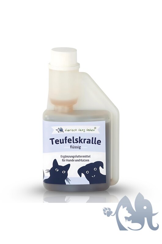 Flüssige Teufelskralle 250 ml für Hund &amp; Katze tierisch lang le