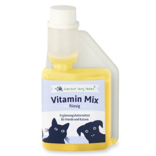 Vitamin Mix fl&uuml;ssig 250 ml f&uuml;r Hund &amp; Katze